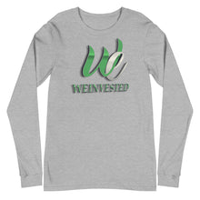 Load image into Gallery viewer, New Logo WEInvested Unisex Long Sleeve Tee