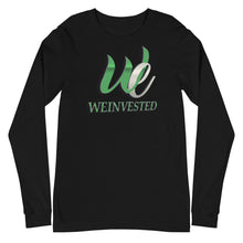 Load image into Gallery viewer, New Logo WEInvested Unisex Long Sleeve Tee