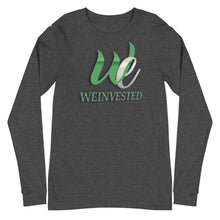 Load image into Gallery viewer, New Logo WEInvested Unisex Long Sleeve Tee