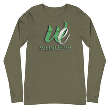 Load image into Gallery viewer, New Logo WEInvested Unisex Long Sleeve Tee