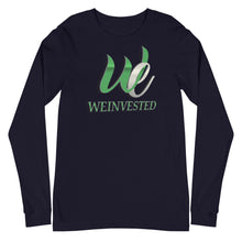 Load image into Gallery viewer, New Logo WEInvested Unisex Long Sleeve Tee
