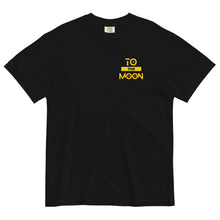 Load image into Gallery viewer, To The Moon Men’s garment-dyed heavyweight t-shirt
