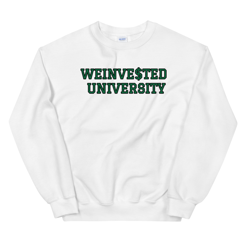 WEInvested University Unisex Sweatshirt