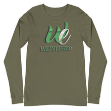Load image into Gallery viewer, New Logo WEInvested Unisex Long Sleeve Tee
